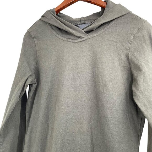 American Giant Dark Olive Green Hoodie Sweatshirt Womens Size XS Casual Everyday - Picture 2 of 8